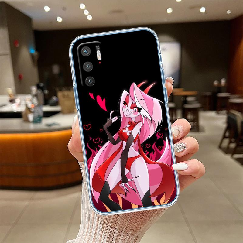 

RE35 H-Hazbins Alastor H-Hotels Transparent Phone Case for Samsung Galaxy A04 A04S A14 A23 A34 A54 M23 M33 M52 M53 Galaxy M53