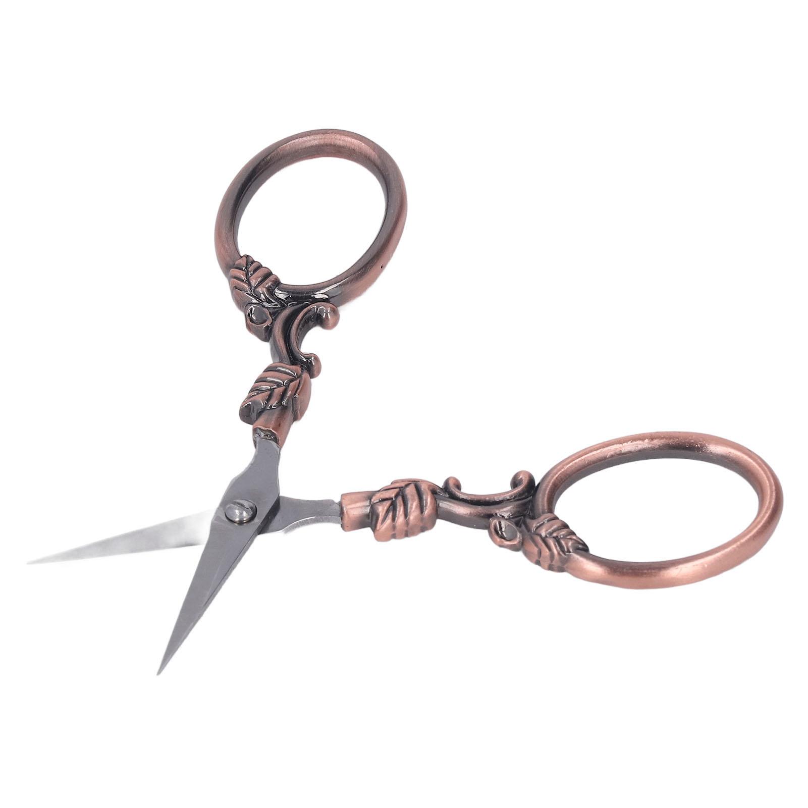 

Вышивальные ножницы Портативные Винтажные Антикварные Карманные Ножницы для рукоделия из нержавеющей стали для вышивания