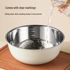 COOKER KING 24cm 3-Layer 304 Stainless Steel Multi-Purpose Mixing Bowl
