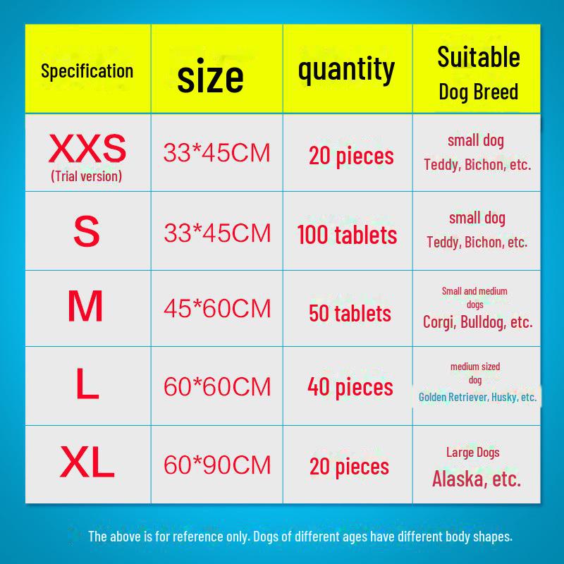 Thick, Non-Leaking, Deodorizing Pet Diapers for Dogs and Cats