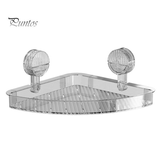 

Треугольная полка для хранения в ванной комнате, прочный несущий съемный простой монтаж, полый дизайн, лоток-органайзер для хранения чистый