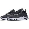 Nike React Element 55 'Black' (Unisex) Black / Metallic Silver / White Running Shoes CQ4600 071