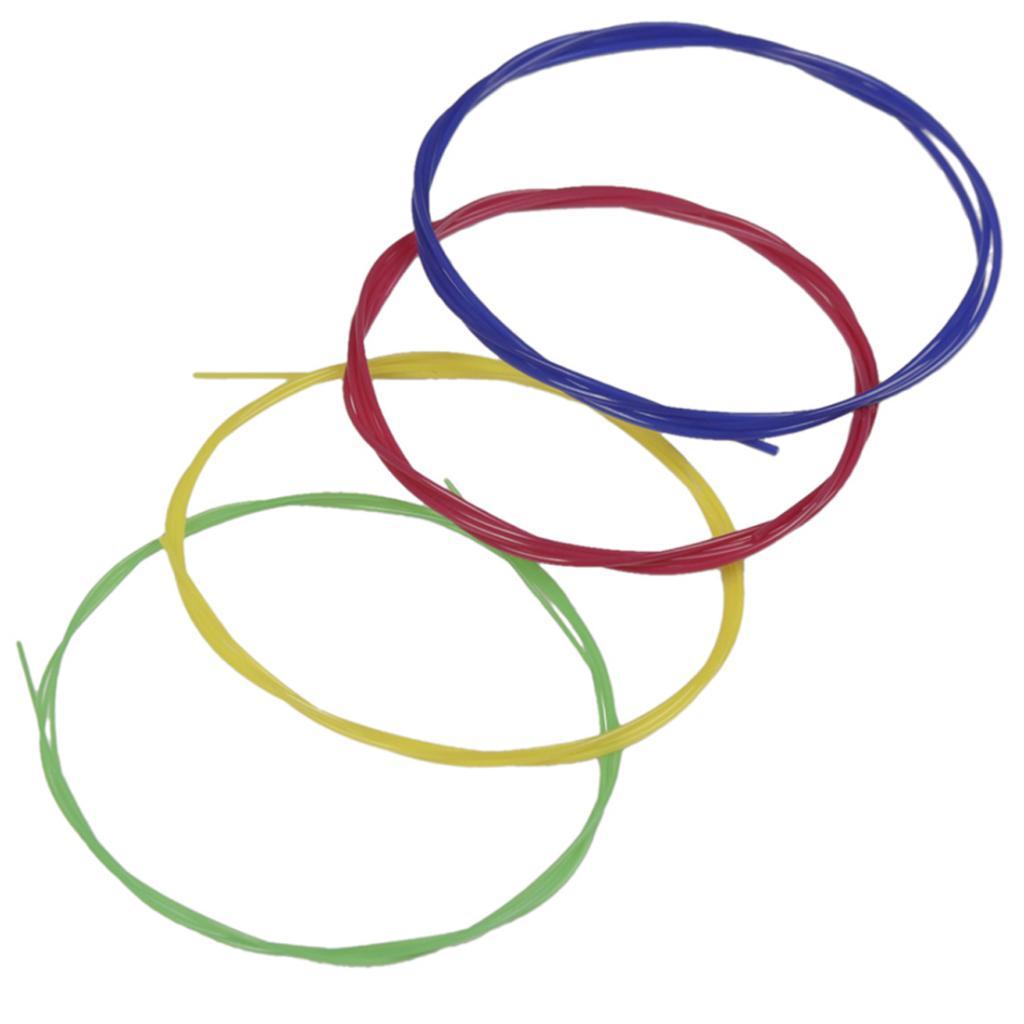 Nylon Ukulele Strings for Guitar Replacement Parts Multicolor