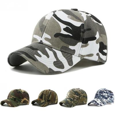 Men Baseball Caps Army Tactical Camouflage Cap Jungle Hunting Snapback Hat
