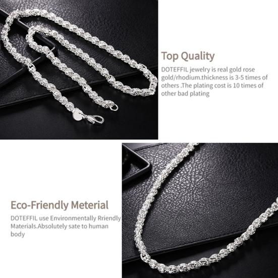 Mens Cuban Link Chain Necklace Silver Bling Choker Necklace Hip Hop Jewelry Accessory for Daily Wear Work Date