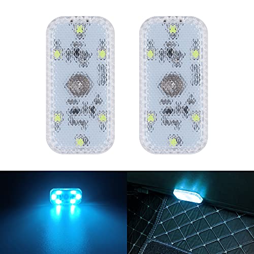 

FUTWOD Room Lamp, LED Touch Light, Ice Blue, Night Light, Indoor Light, Car Light, Room Light Bulb, Car, Entrance, Bedroom, Stairs, Universal LED