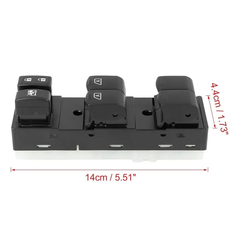 Front Left Electric Power Window Switch for Nissan Murano 2009-2014 LHD Glass Lifter Control Button Auto Parts Car Accessories