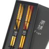 pair of wedding Wakasa made in dishwasher gentle chopsticks dignified wedding pair of gift Couple's chopsticks, gift, anniversary, lacquer, Japan,