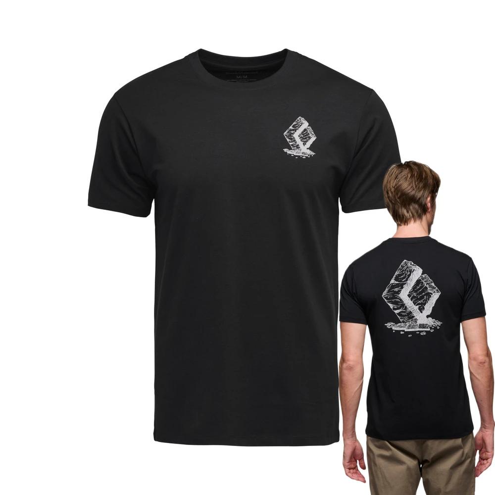 

Спортивная футболка BD Diamond Climbing Sports из хлопка для улицы, летняя мужская, с коротким рукавом, дышащая, удобная, повседневная, высокое качество 4XL