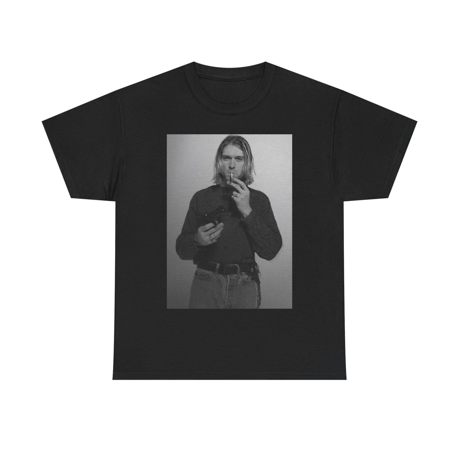 Men s and Women s T-shirts Kurt cobain S