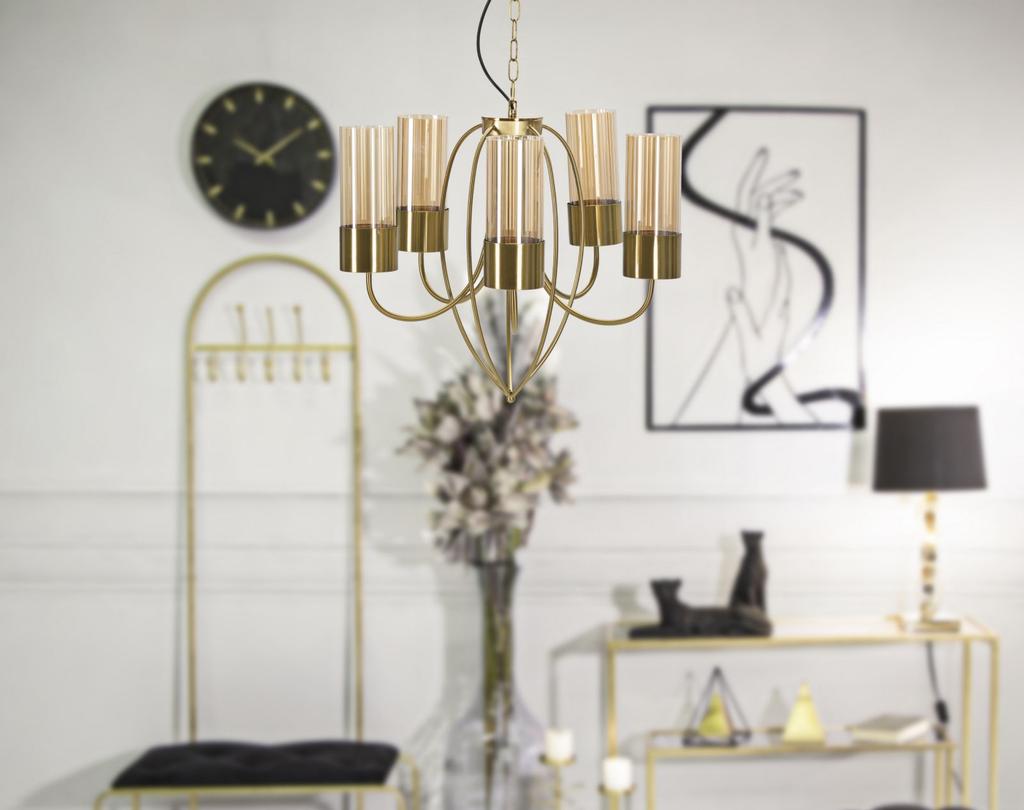 Ceiling Lamp Versailles 5 Lights Cm Ø 80X103