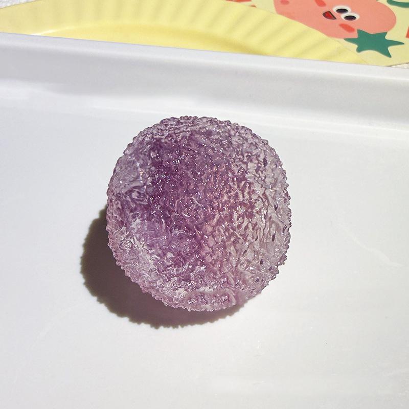 Handmade Icesand Crunchy Pinch Squeeze Ball Slow Rebound Soft Decompression Office Home Decor Anxiety Relief Children Adult Gift