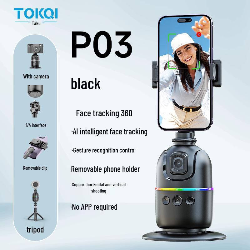 

Smart AI 360° Face Tracking Gimbal P03: Automatic Mobile Photography Device