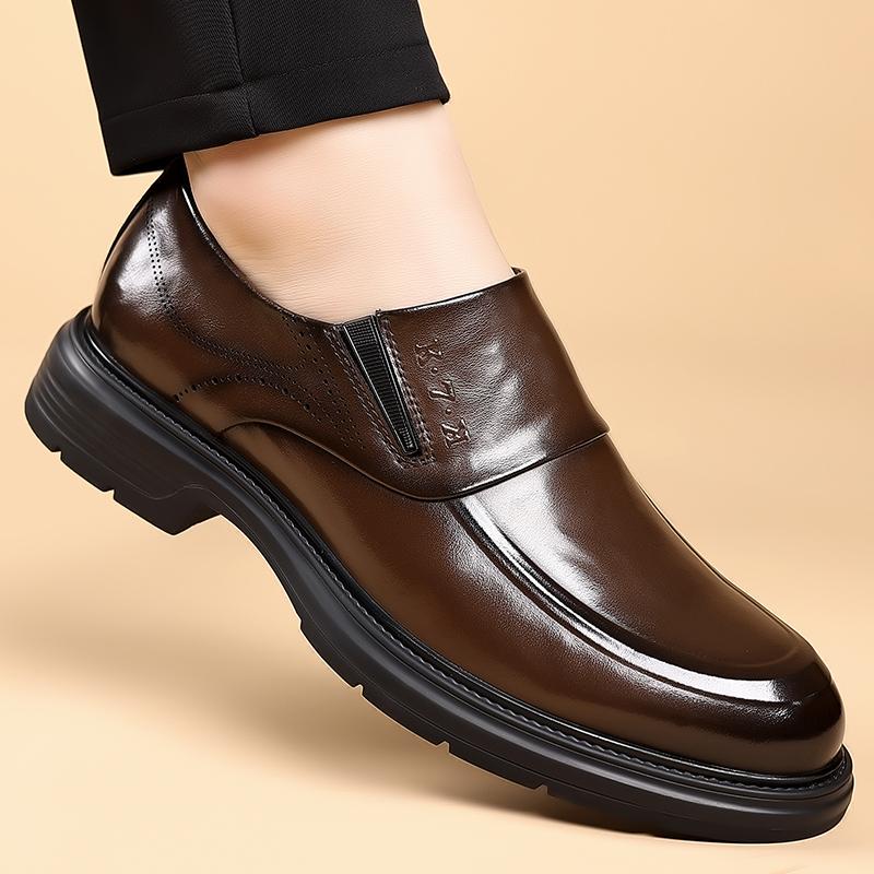 Fashion Men's Flats Casual Shoes Business Officially Loafers Moccasins Slip on Breathable Footwear Male Driving Walk Non-Slip Soft Shoes