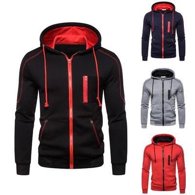 Herbst und Winter Hoodies Mode Herren Casual Cardigans mit Kapuze
