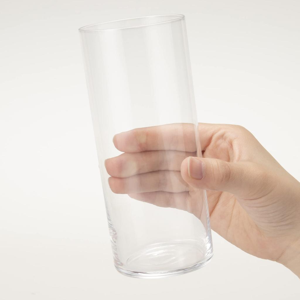 Toyo Sasaki Glass Tumbler Glass Silk Line Tumbler 455ml Set of 6 Made In Japan Dishwasher Safe Unbreakable Glass Cup Beer Glass Highball Glass Sour