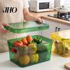 Easy View Aufbewahrungsbox Feuchtigkeitsgeschützt mit Deckeldesign Transparenter Versiegelter Behälter Stapelbarer Organizer Langlebiger Kunststoff für den Heimgebrauch Frische