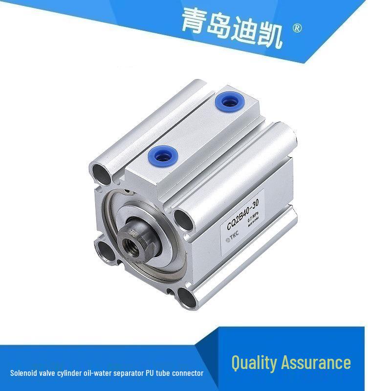 ACQ Cylinder Accessories: CQ2B/CDQ2B Single & Double Elbow Connectors with Mounts (03/05/08/10).