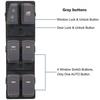 Window Switch Power Control +Gray Button For 11-14  Hyundai Sonata 935703S000RAS