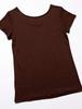 Atsugi Mourenaitte Size L to Japanese Size Women's Quick-Drying Undershirt, 2/4 Sleeve, U-Neck, Chocolate, (Equivalent L)