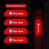 2026 Hot Valve Stems Caps 4pcs Car Door Sticker Reflective Safety Warning Mark Decoration Decal For Volkswagen VW RLine R Golf Amarok T5 ET1