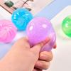 Realistic Steamed Bun Squeeze Toy Soft TPR Fidget Toy for Stress Relief Portable Sensory Decompression Gadget for Kids Adults Novelty Gift