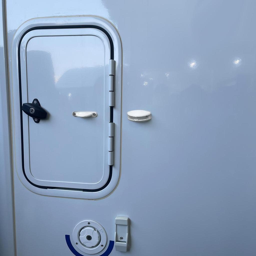 RV Door Stopper - Touring Car Aftermarket Door Suction Stopper Combines Half Round Door