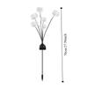 Solar Powered 6 Heads Jellyfish Light Waterproof Landscape Lawn Lamp  Garden Decoration