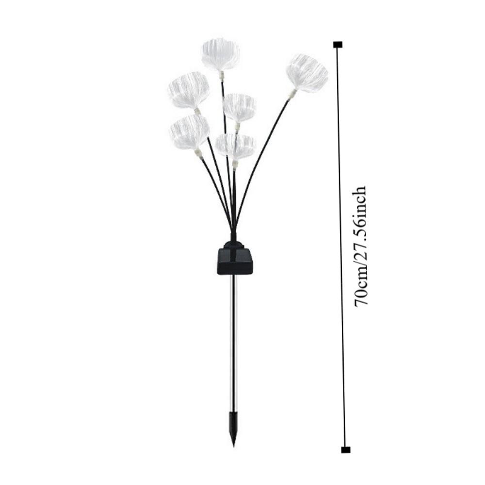 Solar Powered 6 Heads Jellyfish Light Waterproof Landscape Lawn Lamp  Garden Decoration