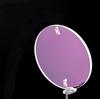 1.61 index Lenses No-Rim Circular Shortsighted Spectacles Rx Eyewear Anti-blue Light Myopia Glasses -0.5 -0.75 To -6