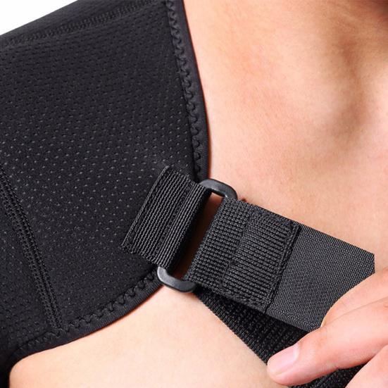 Sports Double Shoulder Brace Adjustable Breathable Chronic Tendinitis Pain Relief Men Women Shoulder Compression Strap
