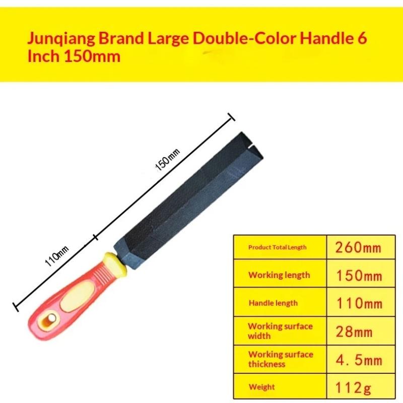 1 Pack T12 Bearing Steel Rhombus Files With Non Slip Handles Sturdy Durable For Woodworking Metal Grinding DIY Tasks