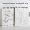 Thickened A4 Cross-border Sketchbook for Art Students: Blank Drawing Book for Pencil and Color