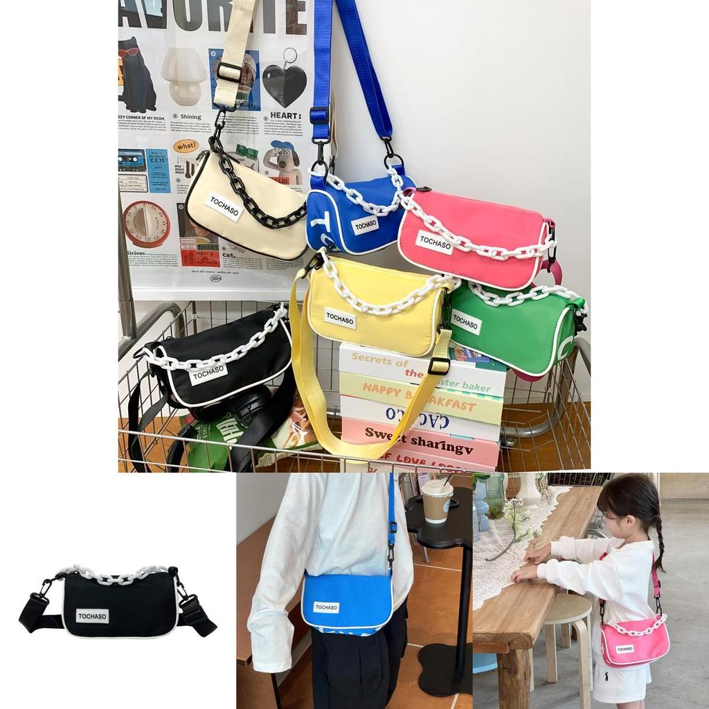 Stylish Oxford Cloth Children's Shoulder Bag Lightweight And Durable Versatile Design For School Use