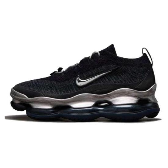 Nike Air Max Scorpion Flyknit Schwarz Metallisch Silber W - HJ3487-001