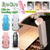 Mini Book Light LED USB Rechargeable Reading Lamp Eye Protection Night Light Portable Clip Desk Light Bookmark Read Lights