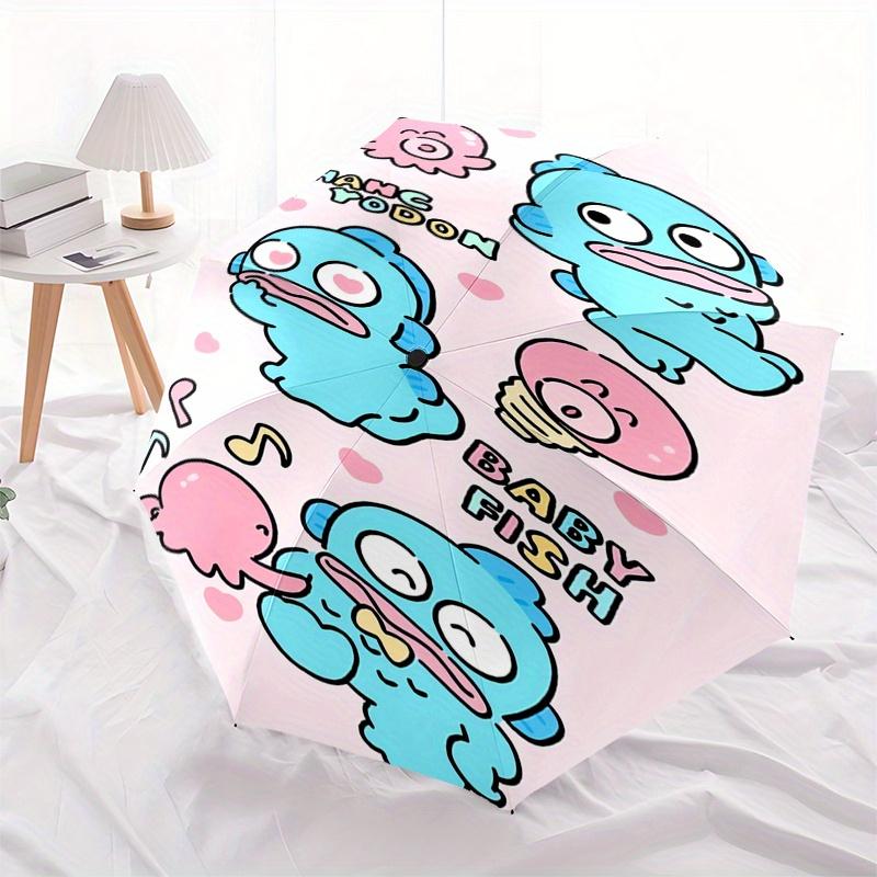 Hang Yodon,Baby Fish Automatic Umbrella-Foldable, Durable 8-Bone Design, Compact and Stylish, Great for Camping, Halloween, Christmas, Mothe