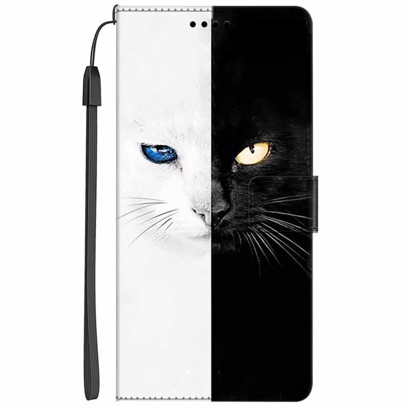 Leather Book Cover For Xiaomi Poco C40 Case Wallet Flip Cat Coque For Xiaomi Poco X4 Pro 5G / M4 Pro 4G Case Protection X3Pro
