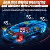 Car TPMS With USB Charging Solar Powered Display With 4 External Tire Sensor For Auto Tyre Security Device