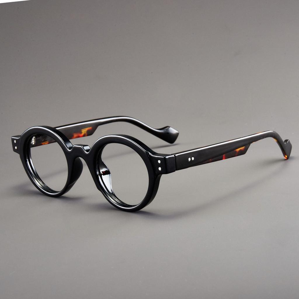 Neutral UV Resistant and Radiation Resistant Circular Reading Glasses European and American Retro Small Frame Presbyopia Glasses