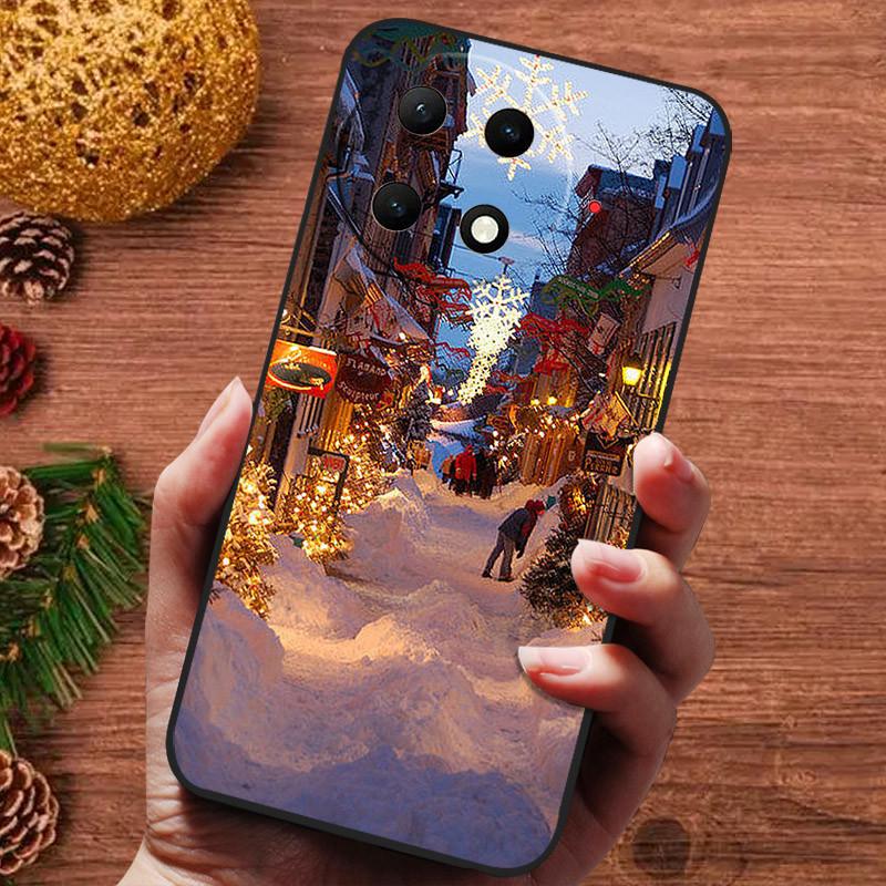 Christmas Painted Cover For Tecno Camon 30S Pro Case Silicone Soft Fundas For Camon 30 Premier Camon30 4G 30 Pro 5G Phone Cover