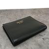 Used Unused Item PRADA Compact Wallet NERO Black RFID with Box 155