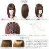 [BrightLala] Full Wig, Medium Length, Inner Color, Black Hair, Straight, hf1420-TRM