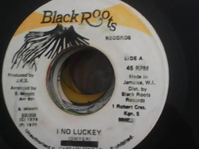7inch Record CAPTAIN SINBAD - I No Luckey BR008 Black Roots 1979 Jamaica Reggae, Ska & Dub Used