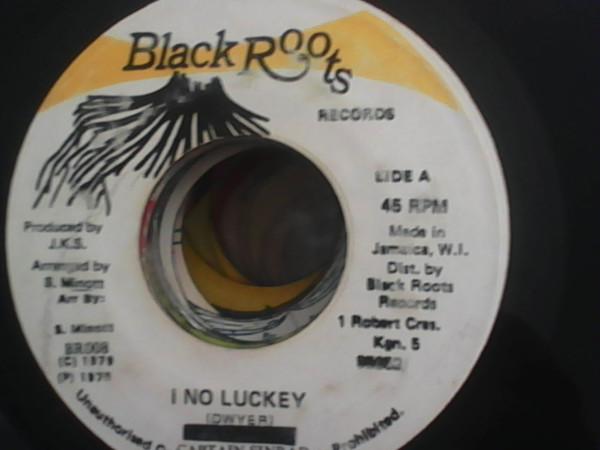 7inch Record CAPTAIN SINBAD - I No Luckey BR008 Black Roots 1979 Jamaica Reggae, Ska & Dub Used