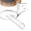 MAJORMENCH Motorcycle Rear Reservoir with Large Reservoir Foot Brake Pump Iron Cap Hydraulic Brakes