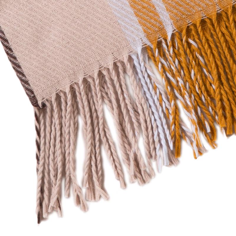 Aisiyalan Šetrný k pokožce kostkovaný šátek