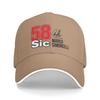 marco simoncelli  Baseball Cap Mountaineering Sports Cap Sunhat Sun Hats For Women Unisexs