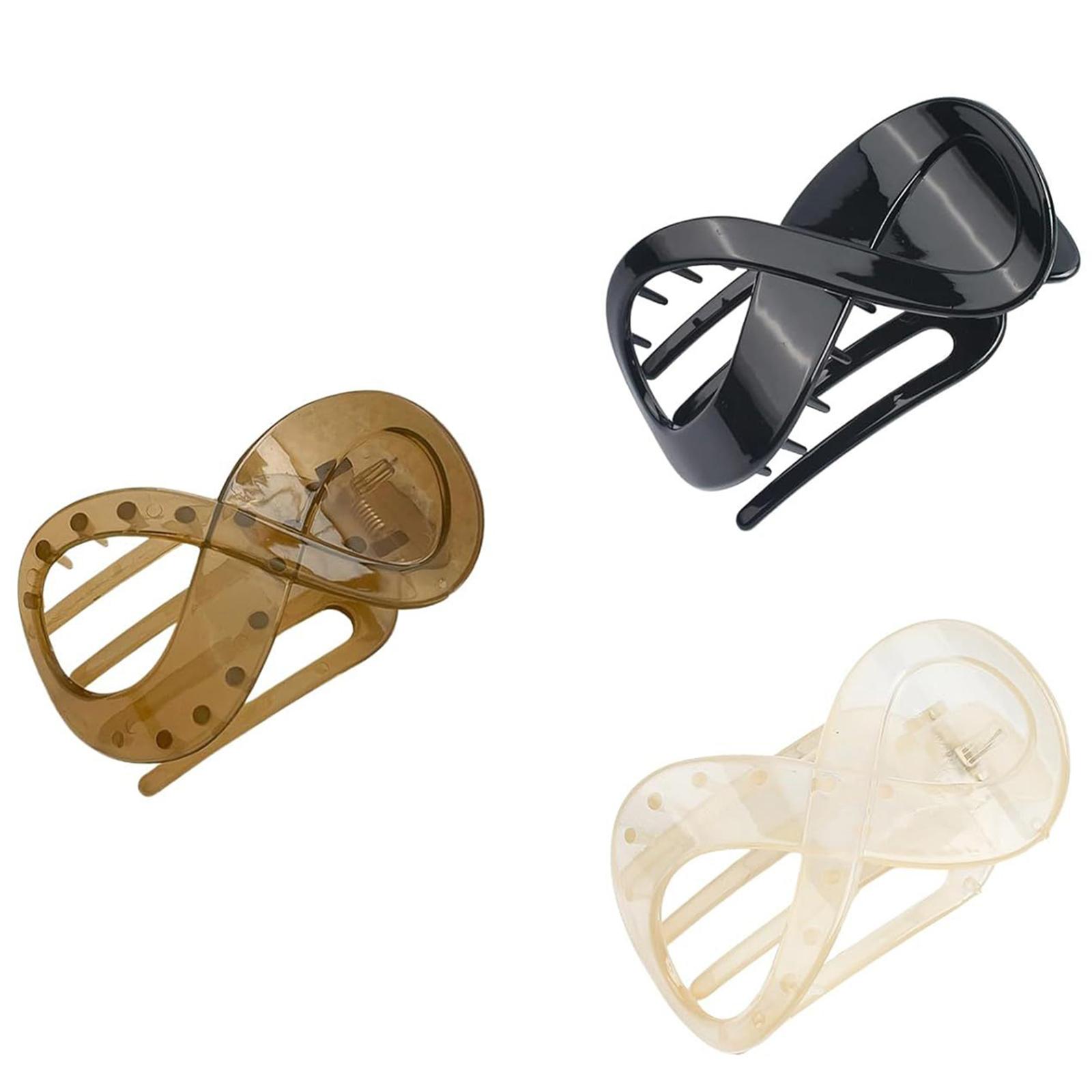 

3Pcs French Styles Hair Clip for Women Practical and Stylish Hairpin Office Hairpieces Hair Accessories for Everyday Use 9