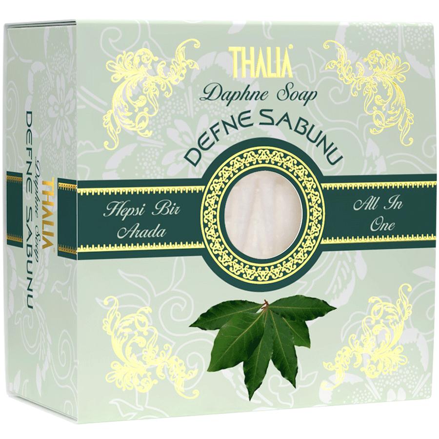 

Натуральное твердое мыло Thalia Soothing Natural с лавровым маслом - 150 гр
